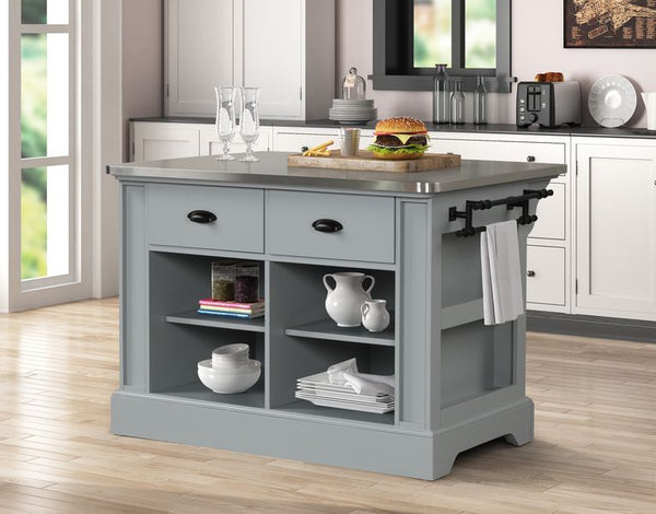 Urrur - Kitchen Island - Gray