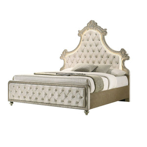 Lucienne - Bed With LED White