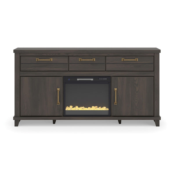 Brazen Valley - TV Stand With Fireplace Option