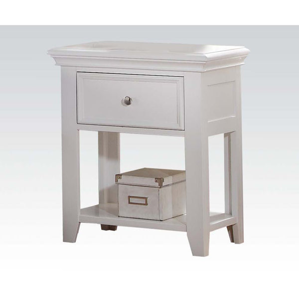 Lacey - Nightstand White 1 Drawer
