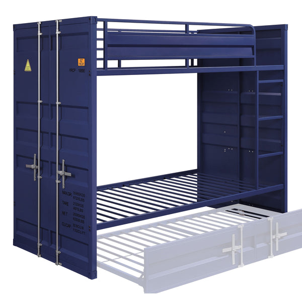 Cargo - Industrial - Bunk Bed Blue Twin over Twin