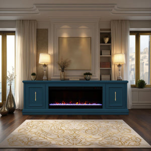 Jordan - Fireplace TV Stand