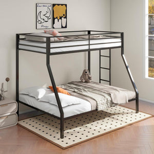 Alevera - Metal Bunk Bed With Ladder