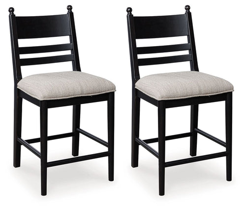 Greddinton - Upholstered Barstool (Set of 2)