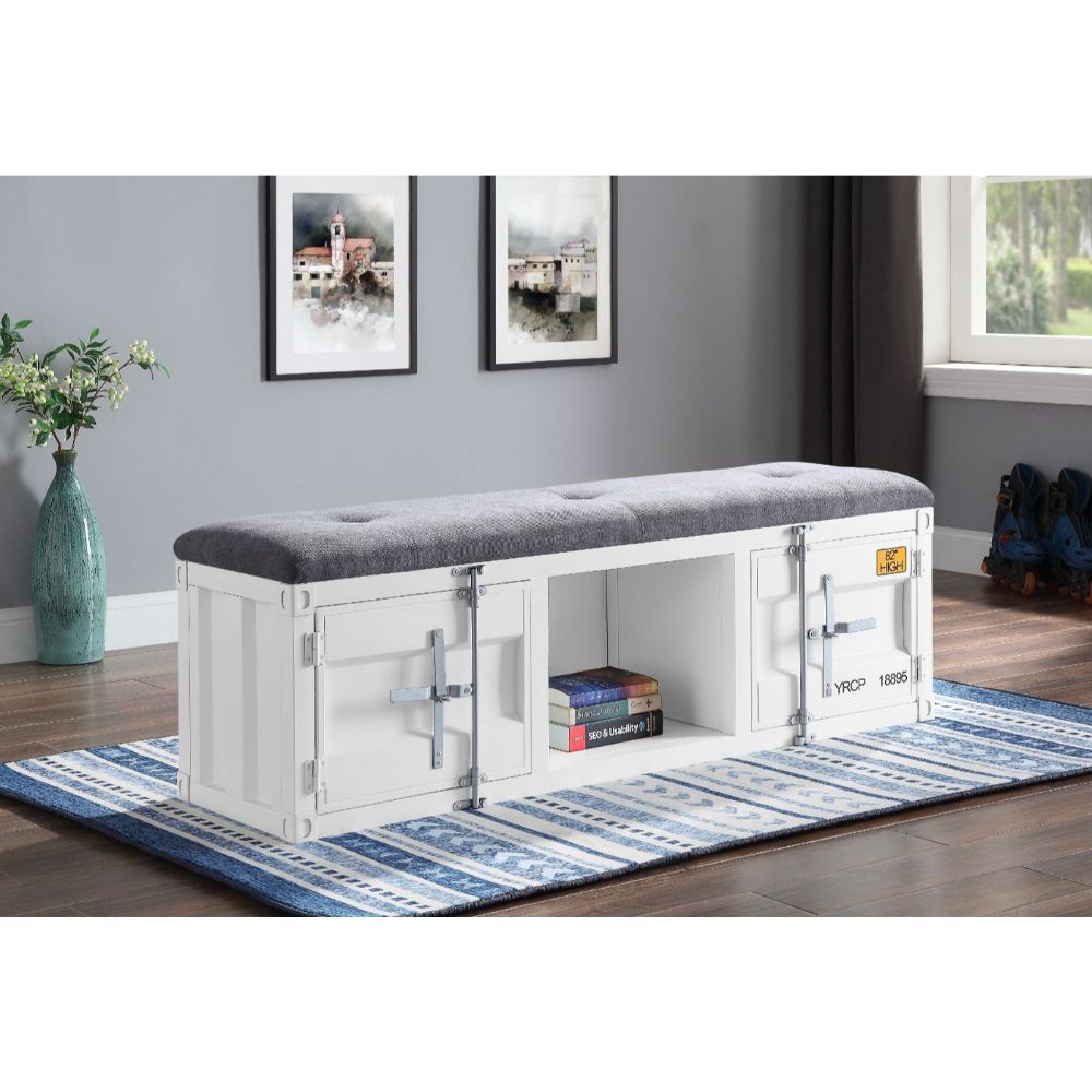 Cargo - Bench (Storage) White