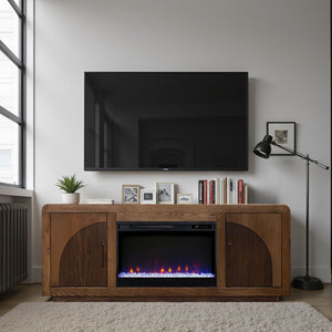 Eclipse - Fireplace TV Stand