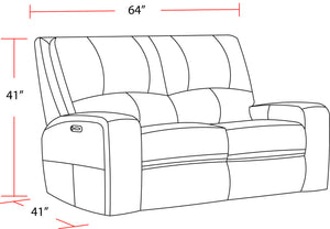 Swift - Power Loveseat