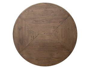 Novus Lodge - Round Table - Walnut Brown