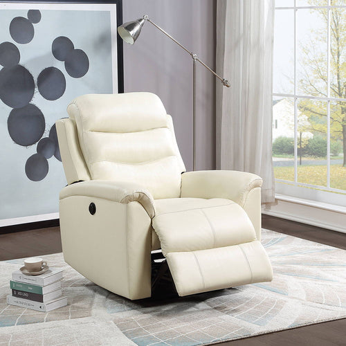 Ava - Recliner (Power Motion) Beige