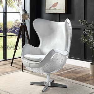 Brancaster - Accent Chair With Swivel White