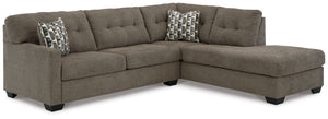 Mahoney - Sectional Dark Brown