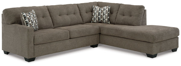 Mahoney - Sectional Dark Brown