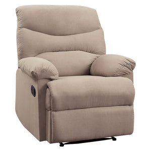 Arcadia - Motion Recliner - Beige Woven Fabric