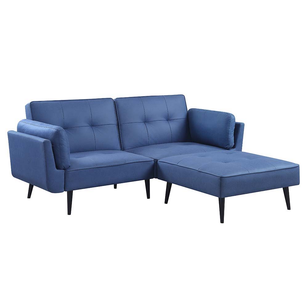 Nafisa - Sofa - Blue Fabric