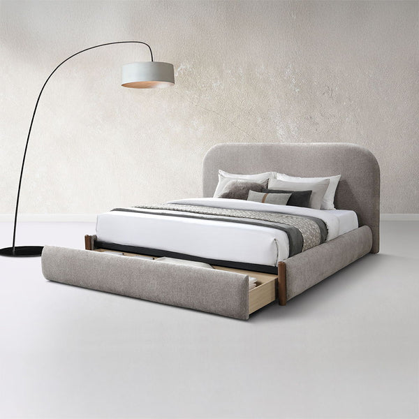 Orane - Bed Dark Gray Full