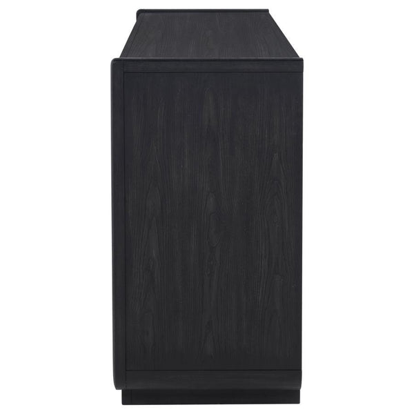 Leandro - 2-Drawer Dining Sideboard Server - Burnished Black