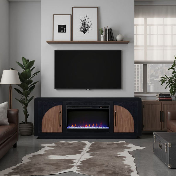 Eclipse - Fireplace TV Stand