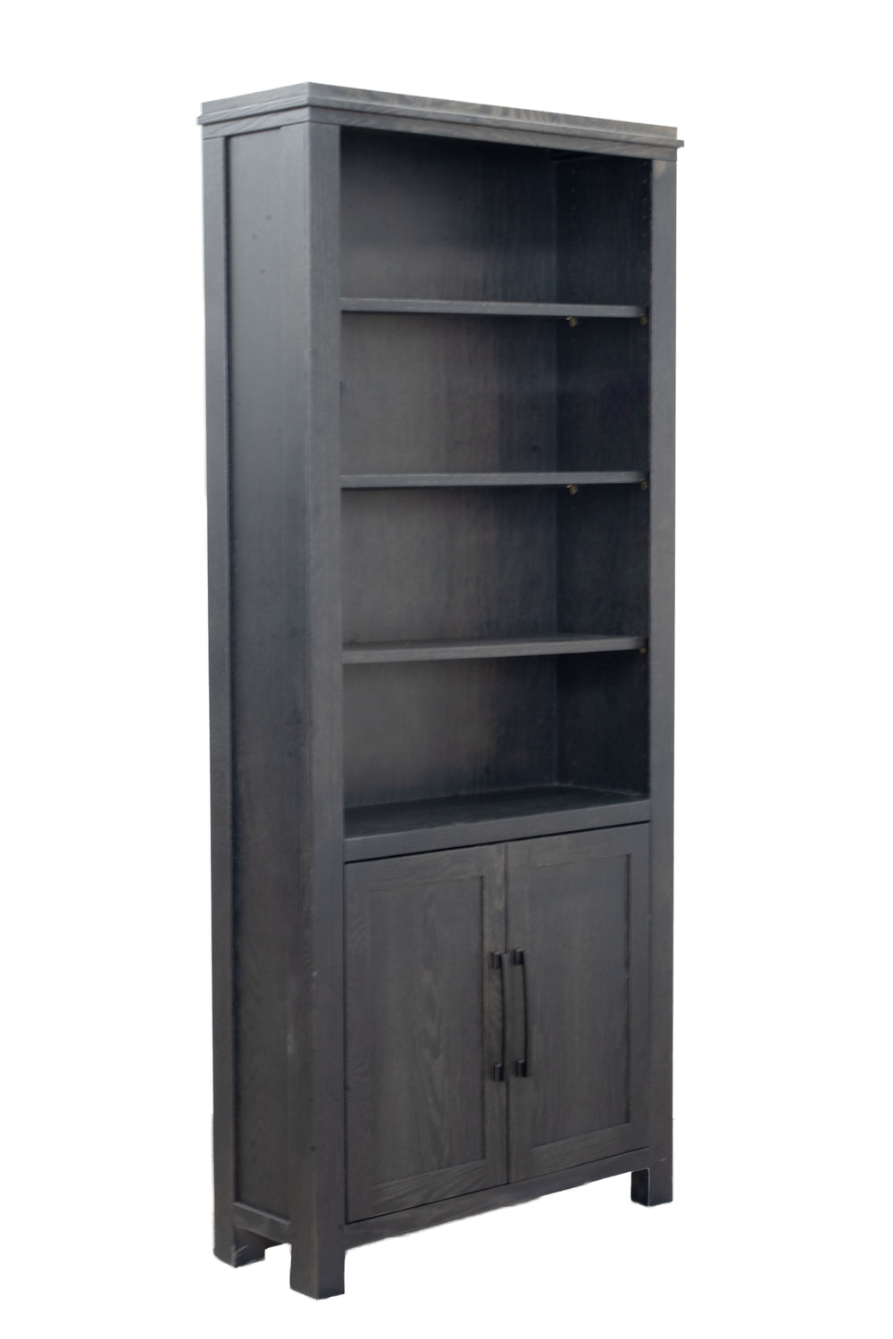 Tybee - 78" Bookcase with Doors - Clove