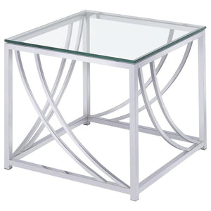 Lille - Glass Top Coffee And End Table Set