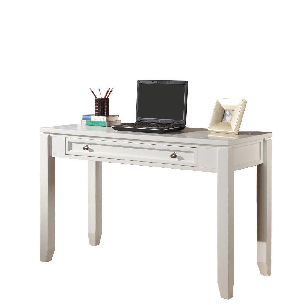 Boca - U Shape Desk With Credenza File And Hutch - Cottage White