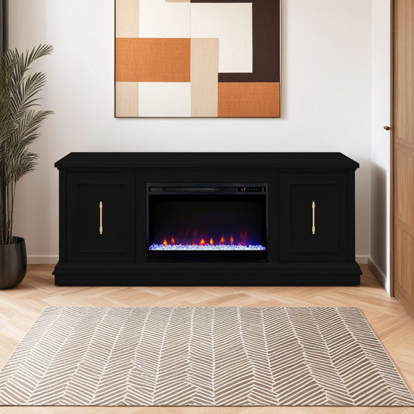 Jordan - Fireplace TV Stand