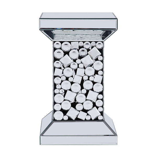 Kachina - End Table - Mirrored & Faux Gems
