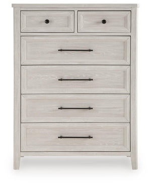 Darbonton - Six Drawer Chest - Dove White