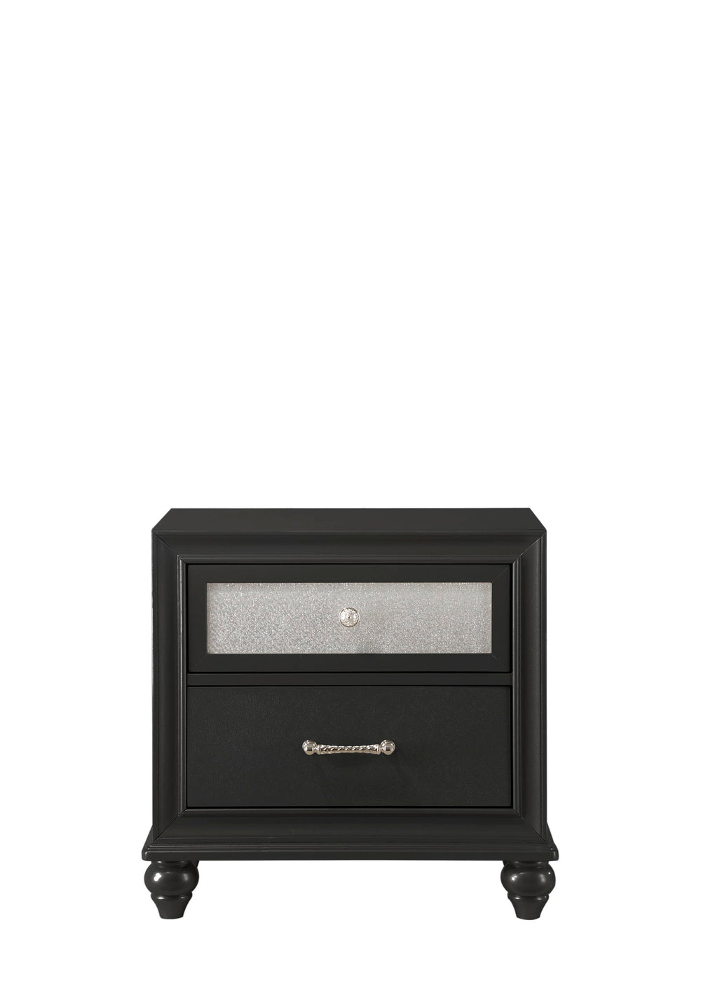 Lila - Nightstand - Black
