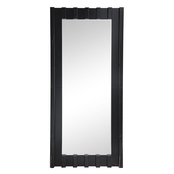 Dara - Floor Mirror - Black