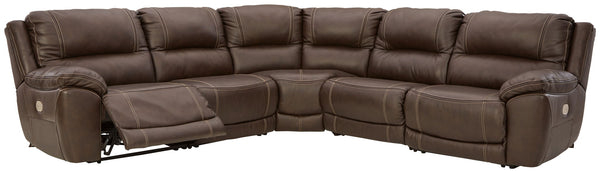 Dunleith - 5 Piece Power Reclining Sectional
