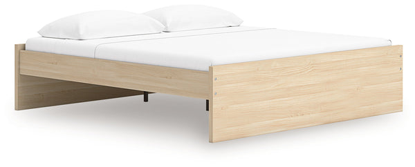 Onita - Platform Bed Light Brown King None
