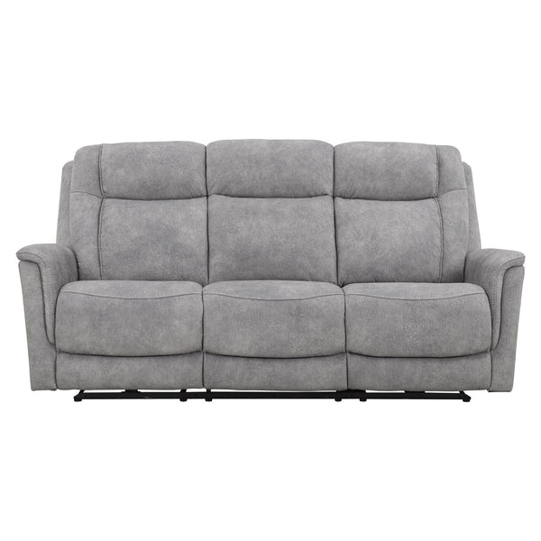 Linus - Zero Gravity Power Reclining Sofa - Hudson Gray