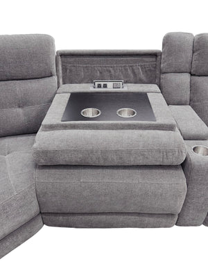 Richland - Modular Power Reclining Sectional With Power Adjustable Headrests