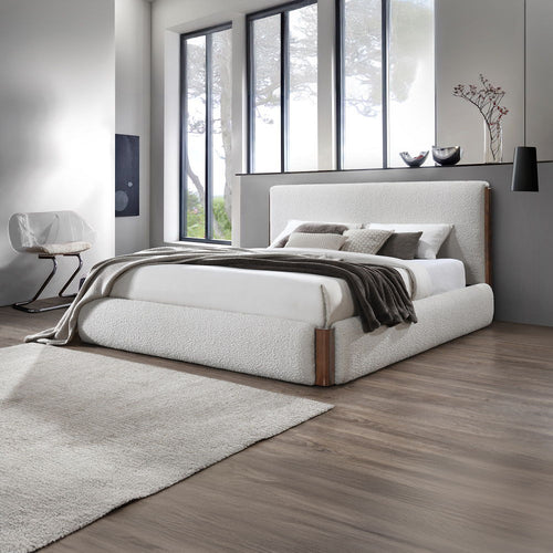 Sandro - Platform Bed White