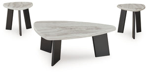 Lilyberg - Occasional Table Set (Set of 3) - Gray / Black