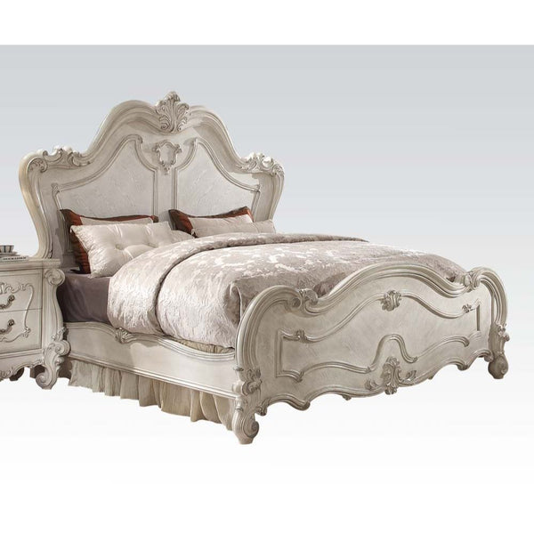 Versailles - Traditional - Bed Bone White King