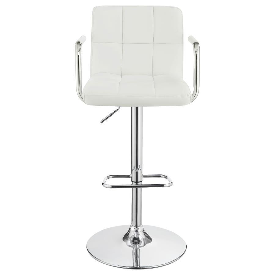 Palomar - Adjustable Height Bar Stool White
