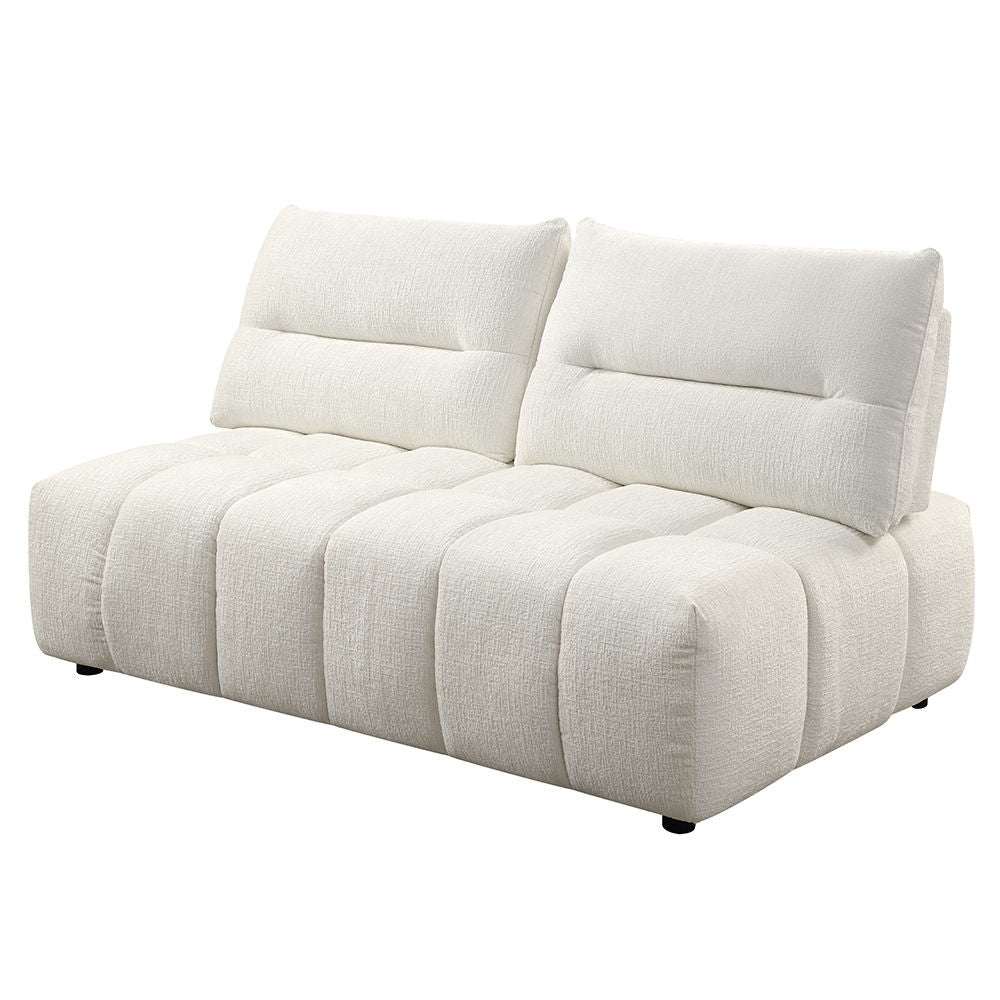 Loanna - Modular Loveseat - Beige Linen