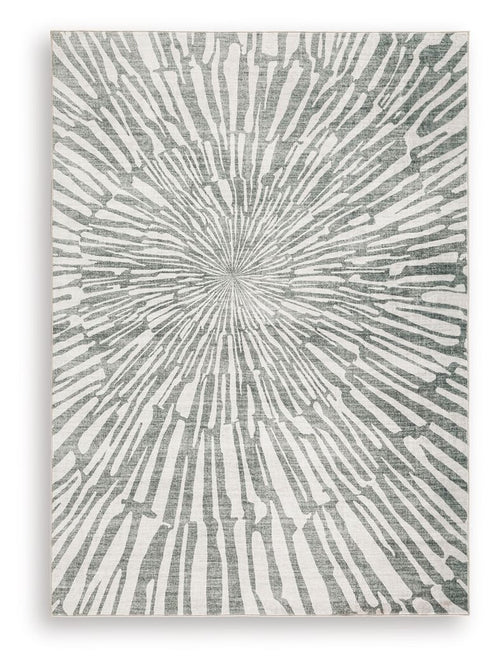 Verland - Washable Rug Gray 5' x 7'
