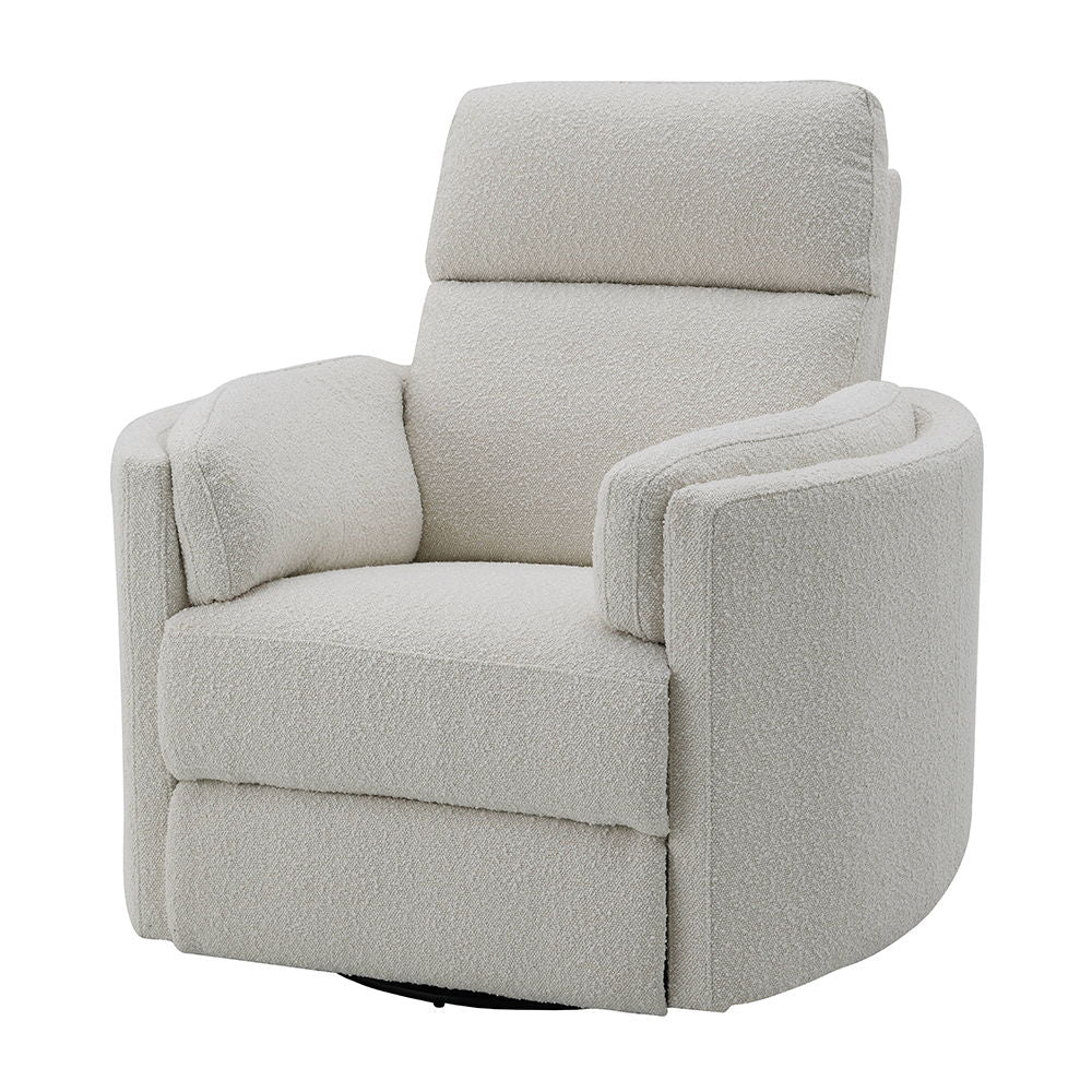 Sagen - Recliner With Swivel & Glider Charcoal