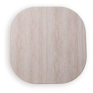 Dolan Creek - Square End Table - Beige / Brown