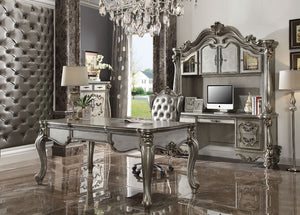 Versailles - Executive Desk (Leg) Antique Platinum