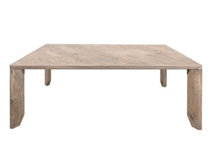 White Teak - Table - Ivory White