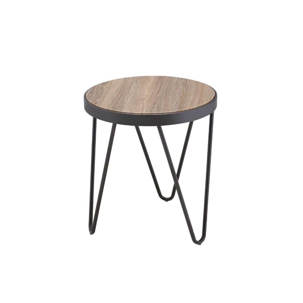 Bage - End Table Weathered Gray