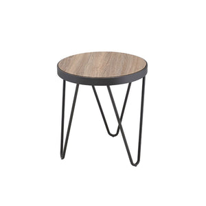 Bage - End Table Weathered Gray