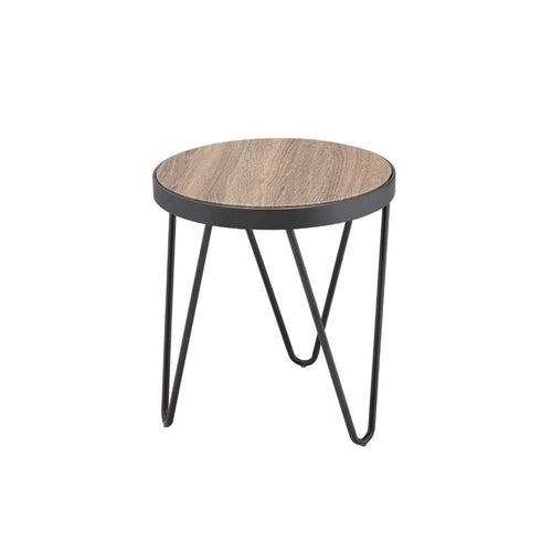 Bage - End Table Weathered Gray