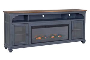 Americana - Fireplace TV Stand