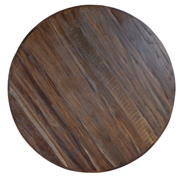 Rock Valley - Dining Table Round - Dark Brown