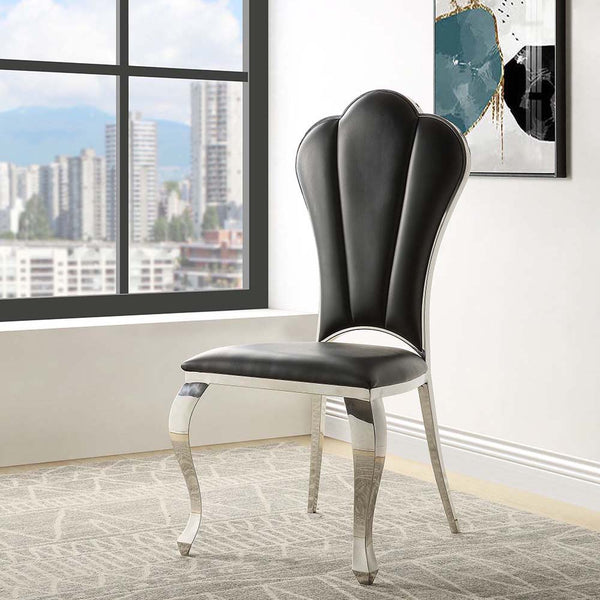 Cyrene - Side Chair - 20" Black
