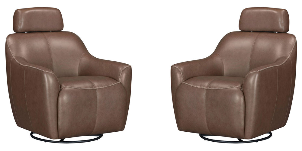 Miles - Swivel Gliding Accent Chair